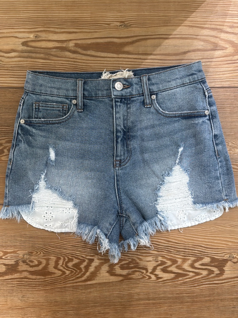 Altar’d State blue jean shorts